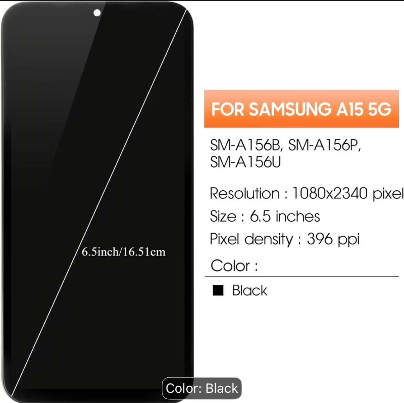 Samsung A15 LCD